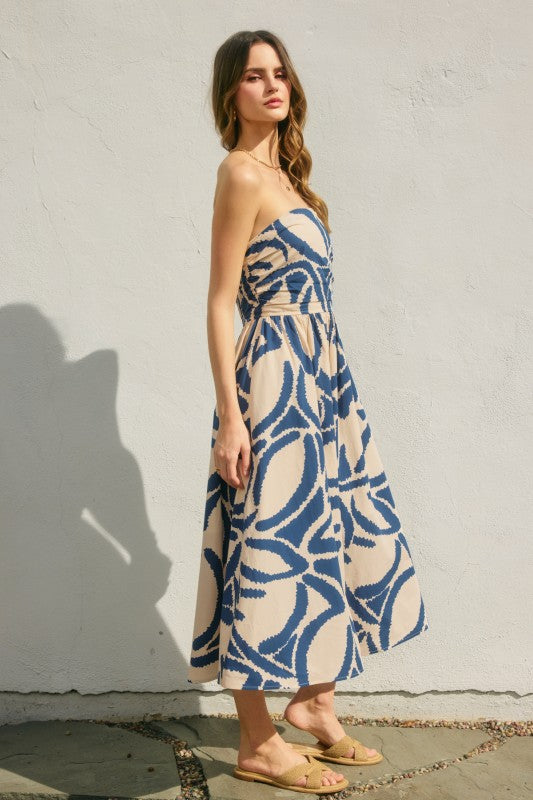 Set Sail Midi Dress