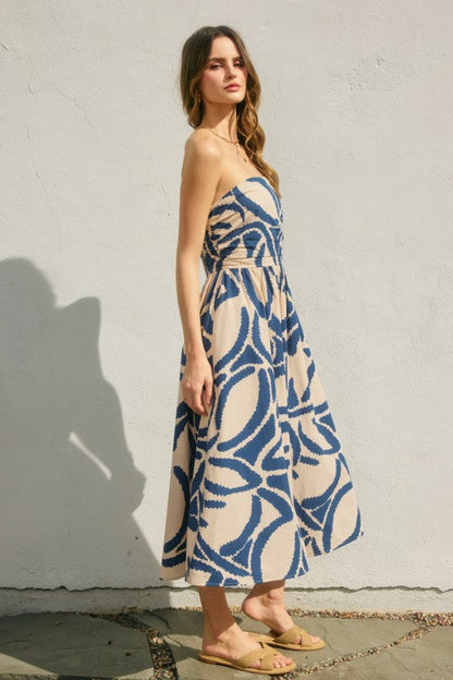 Set Sail Midi Dress