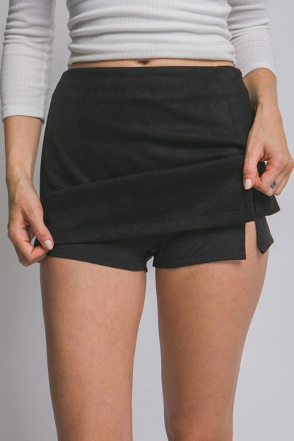 Sierra Suede Mini Skort