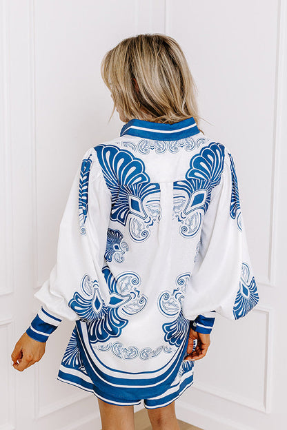 Discover Paradise Button Up