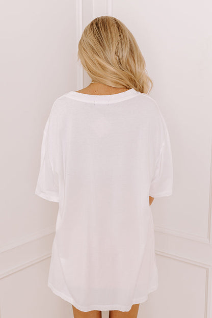 Dreamer Tour Oversized Distressed Tee