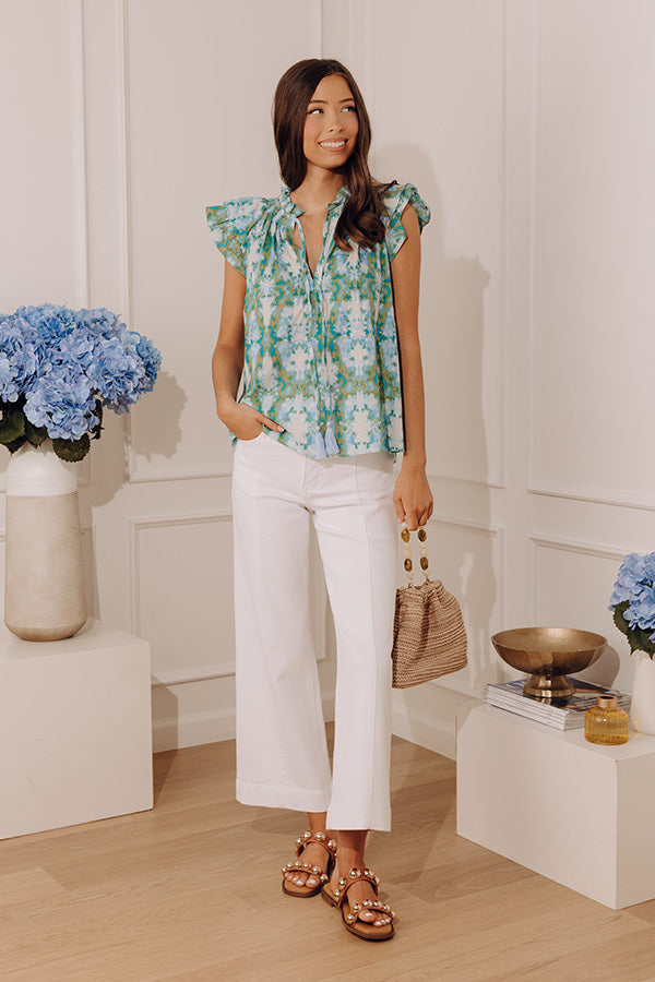 Island Breeze Shift Top