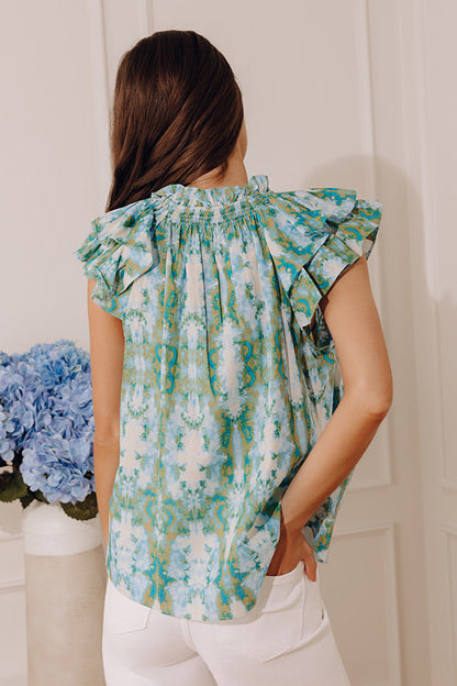 Island Breeze Shift Top