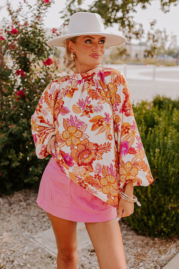 Feeling Posh Floral Top