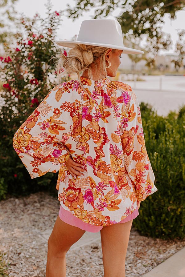 Feeling Posh Floral Top