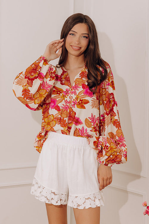 Feeling Posh Floral Top
