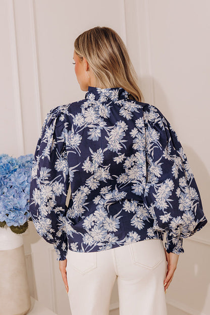 Kind Glance Floral Button Up