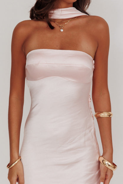 Seraphina Satin Maxi Dress