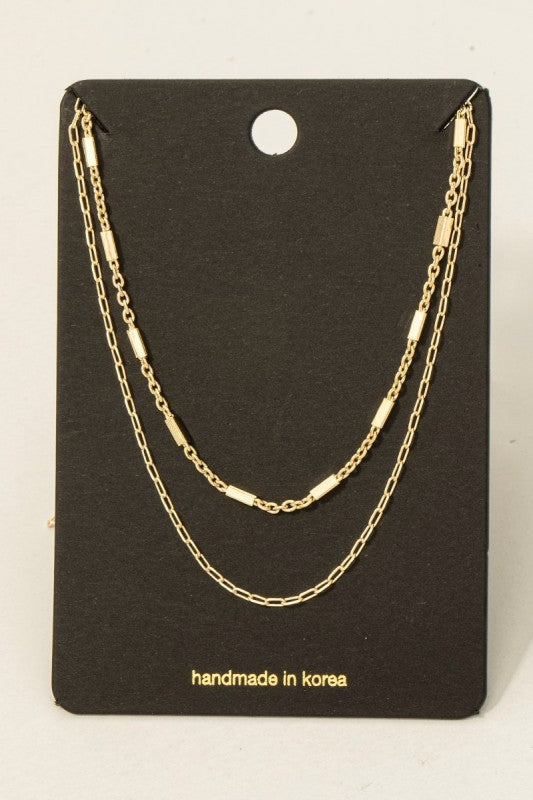 Subtle Shine Necklace