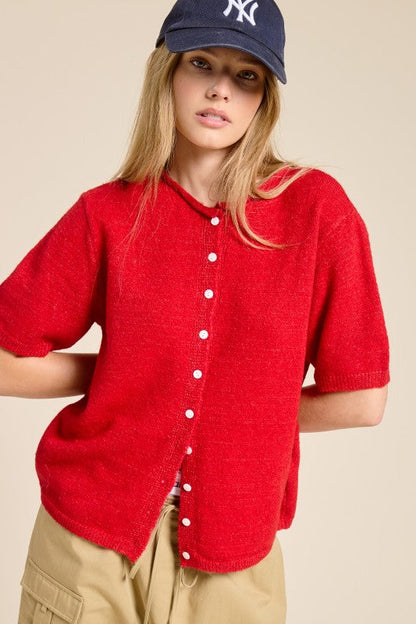 Spring Staple Knit Top