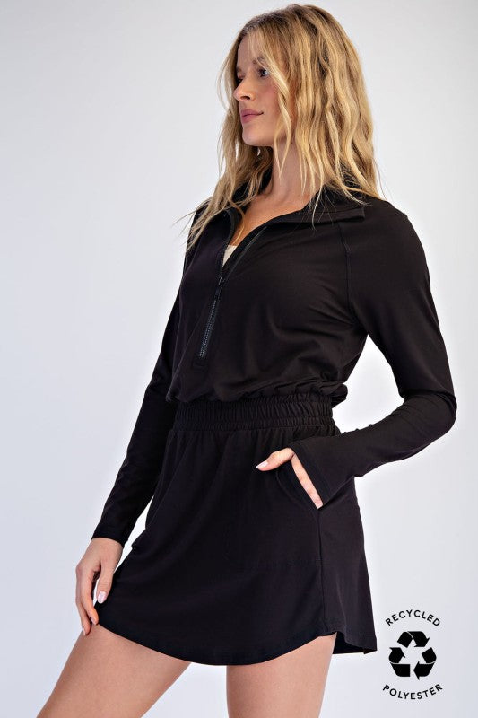 Warm Up Romper Dress