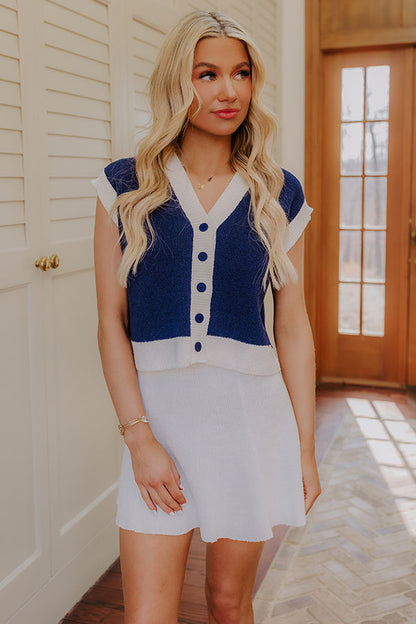 Farmers Market Meetup Knit Top