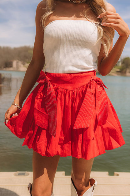 Liberty Lane High Waist Mini Skirt