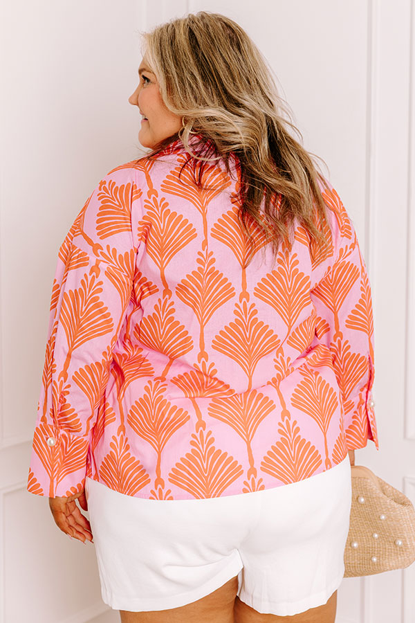 Sunny Whirlwind Shift Top Curves