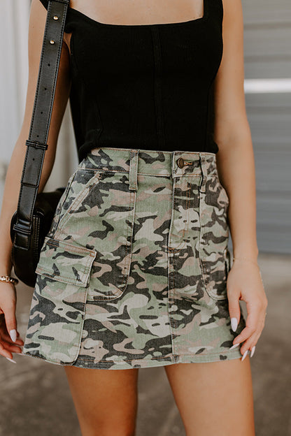 The Amy Cargo Mini Skirt