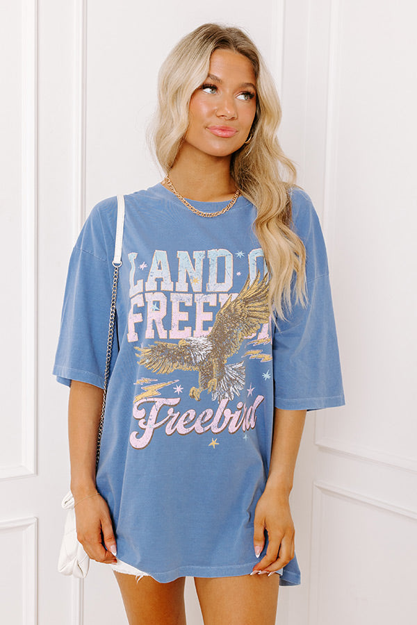 Land Of Freedom Oversized Tee