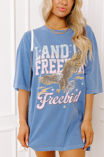 Land Of Freedom Oversized Tee