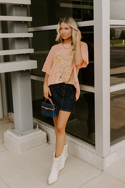 Country Club 1978 Distressed Oversized Tee