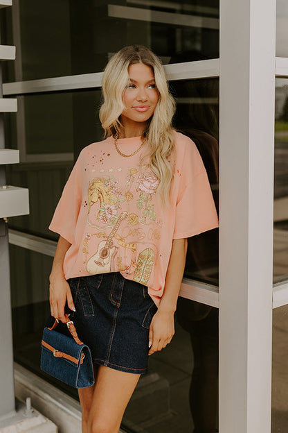 Country Club 1978 Distressed Oversized Tee