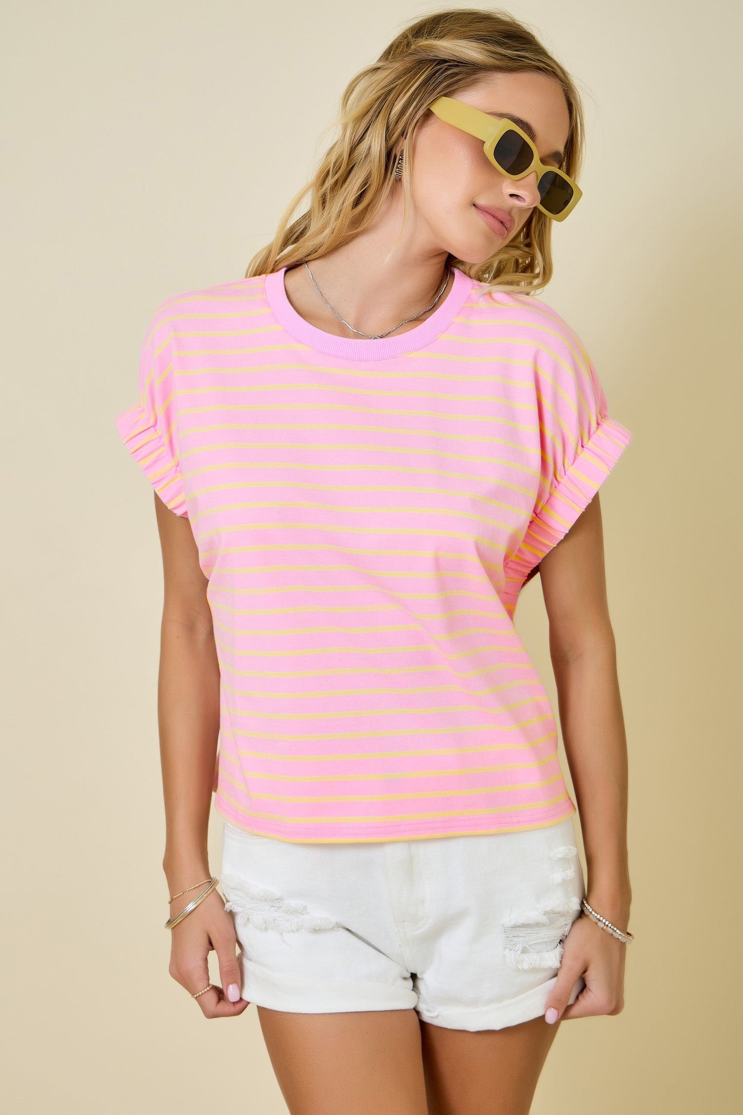 Shelby Striped Top
