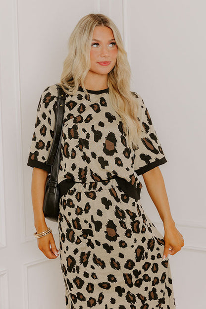 City Views High Waist Midi Skirt