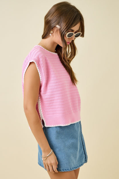Spring Ahead Knit Top