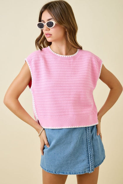 Spring Ahead Knit Top