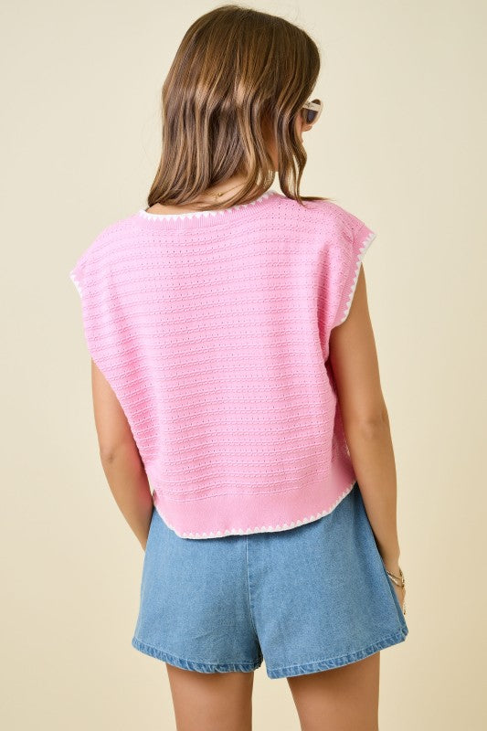 Spring Ahead Knit Top