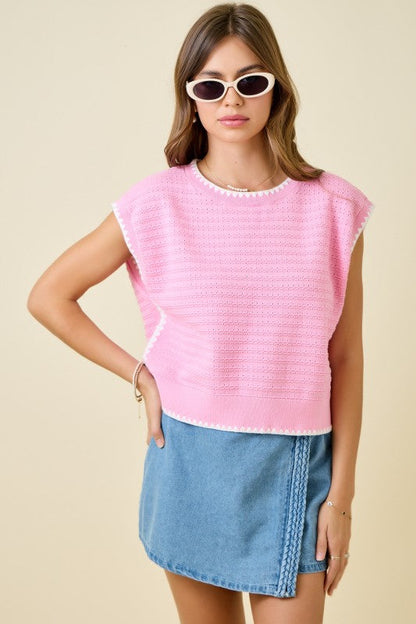Spring Ahead Knit Top