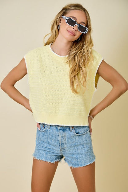 Spring Ahead Knit Top