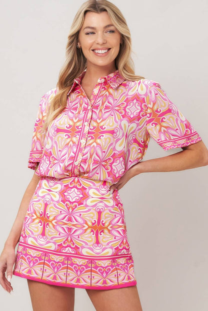 Summer Fling Mini Skort