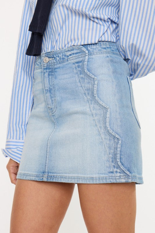 Western Charm Mini Skirt