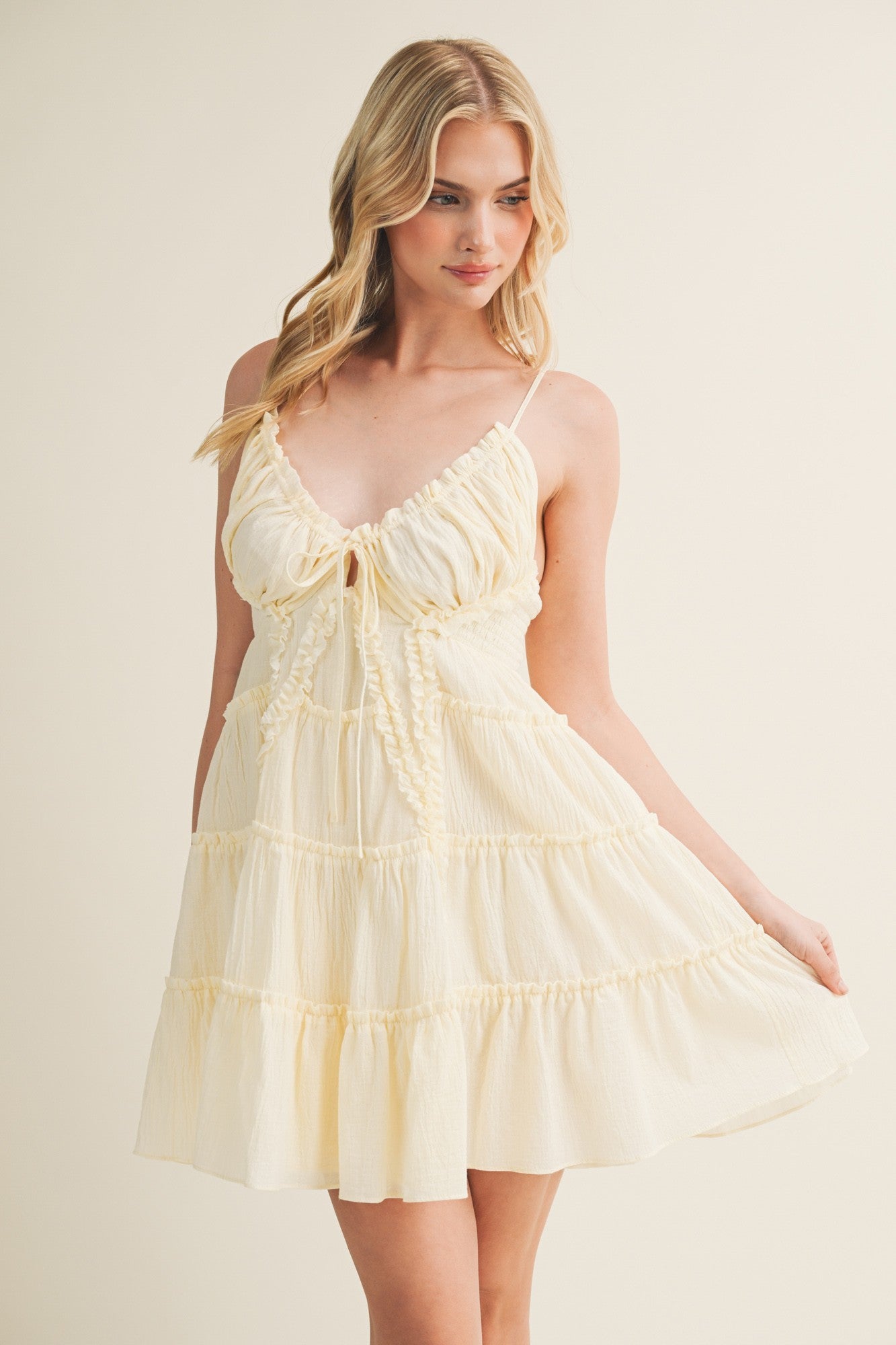 Soft Romance Mini Dress