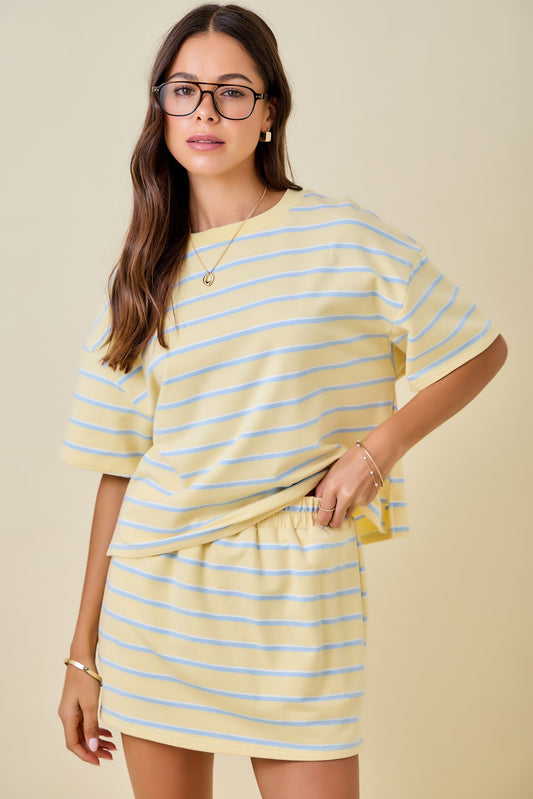 Stay Awhile Striped Top