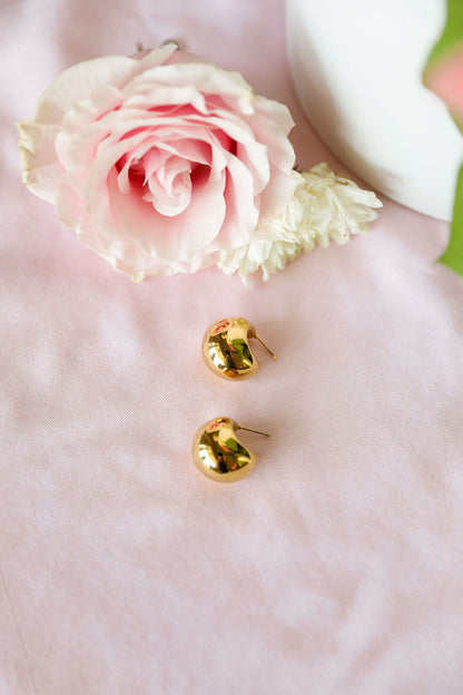 Dome Earring - Gold