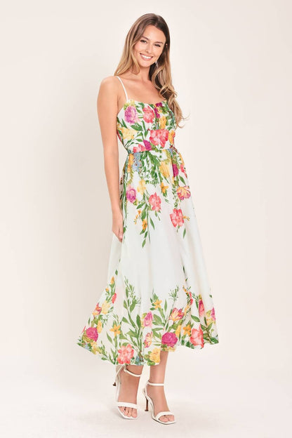Secret Garden Midi Dress