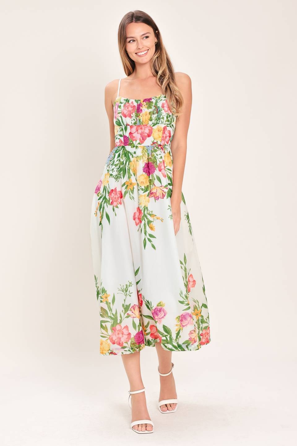 Secret Garden Midi Dress