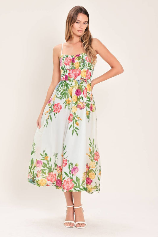 Secret Garden Midi Dress