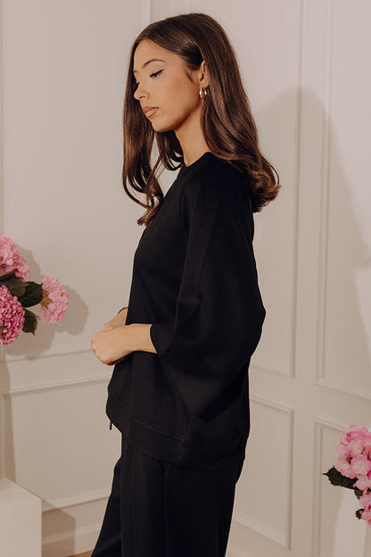 Instant Favorite Scuba Tee in Black