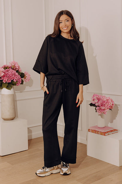 Instant Favorite Scuba Tee in Black
