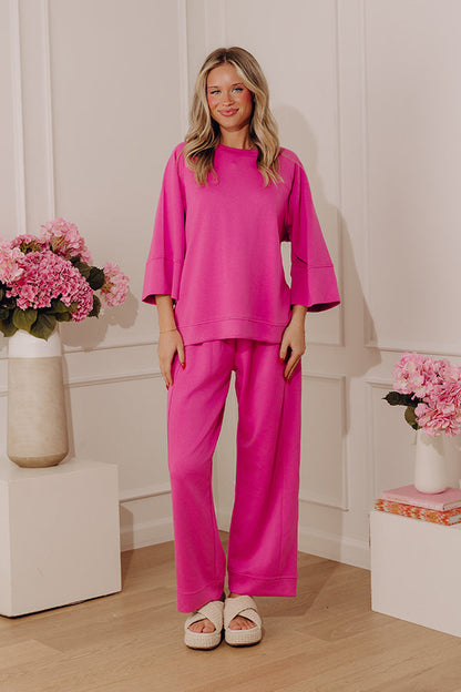 Instant Favorite Scuba Tee in Violet