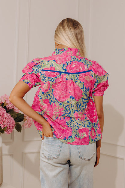 Simply Alluring Floral Top