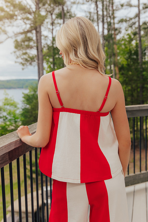 Cape Weekend Stripe Tank