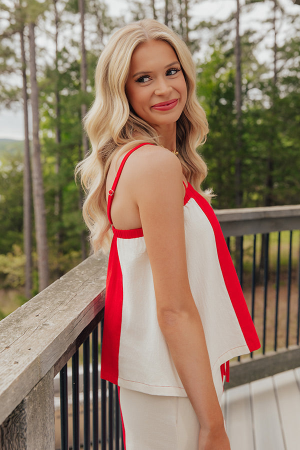 Cape Weekend Stripe Tank