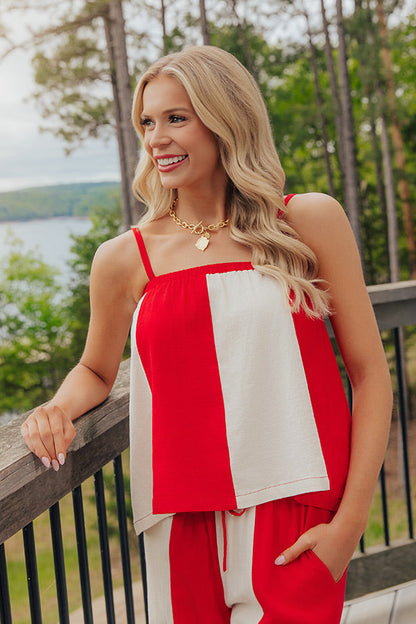 Cape Weekend Stripe Tank