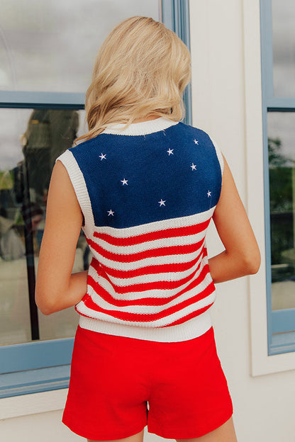 Liberty Muse Knit Vest Top