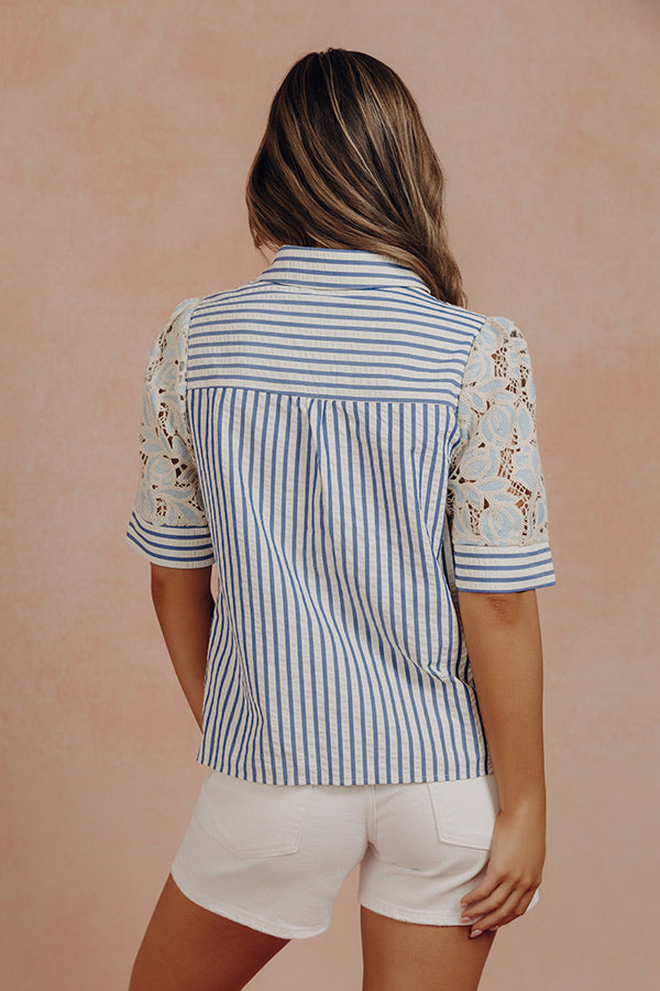 Amalfi Chic Lace Top
