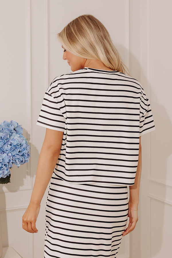 Weekend Cutie Stripe Tee