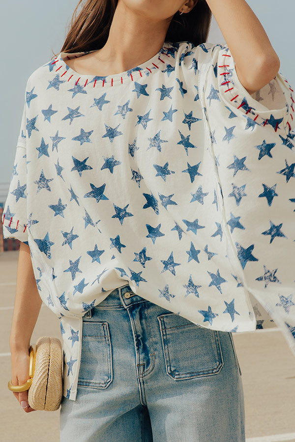 Starry Eyed Oversized Tee