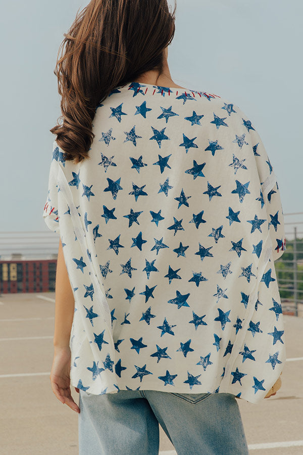 Starry Eyed Oversized Tee